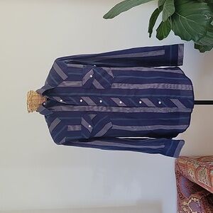 Men's Small Wrangler Pearl Snap Buttondown